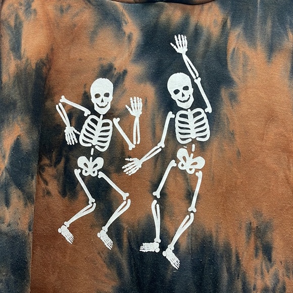 Hoodie with Dancing Skeletons - Picture 2 of 2